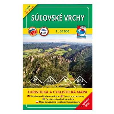 Súľovské Vrchy 1:50 000