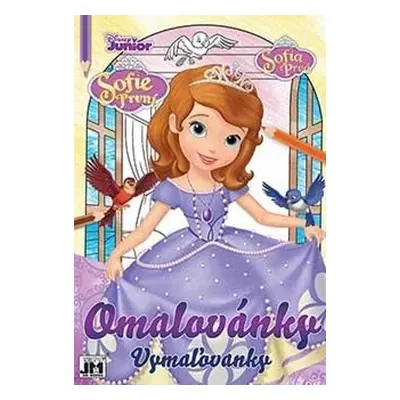 Sofie První - Omalovánky A4, 1. vydání