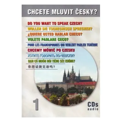 Chcete mluvit česky? 1. díl - 4 CD - Elga Čechová