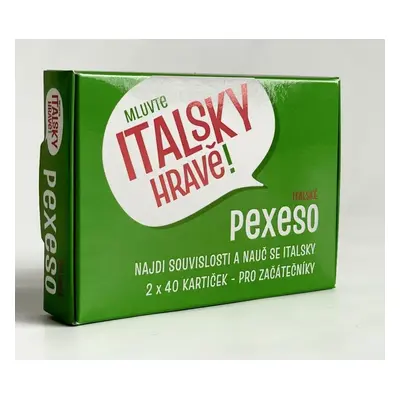 Mluvte italsky hravě! - Pexeso - Václav Bolech