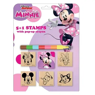 Minnie - Razítka 5+1 s voskovkou