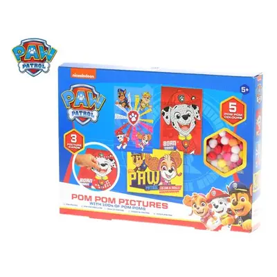 Paw Patrol mozaika nalepovací kuličky 3 druhy obrázků