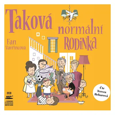 Taková normální rodinka (audiokniha) - Fan Vavřincová