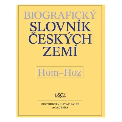 Biografický slovník českých zemí, Hom-Hoz, sv. 26 - Zdeněk Doskočil