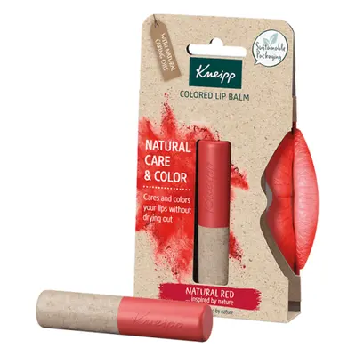 Kneipp barevný balzám na rty Deep red