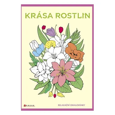 Krása rostlin - Relaxační omalovánky - Zuzana Neubauerová