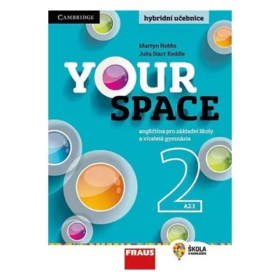 Your Space 2 pro ZŠ a VG - Učebnice, 2. vydání - Martyn Hobbs