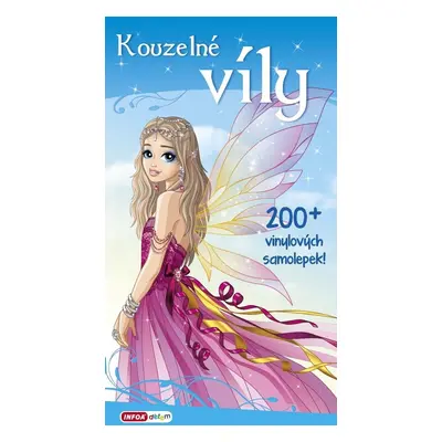 Kouzelné víly - 200 vinylových samolepek, 2. vydání