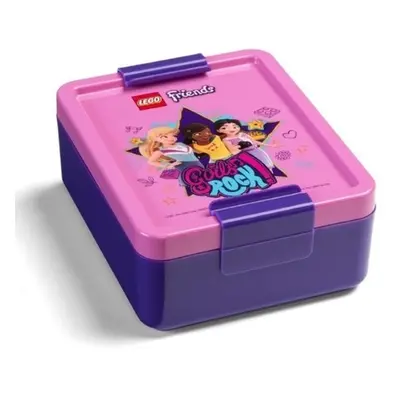 Box na svačinu LEGO Friends Girls Rock - fialová