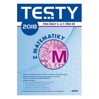 Testy 2018 z matematiky pro žáky 5. a 7. tříd ZŠ - V. Brlicová