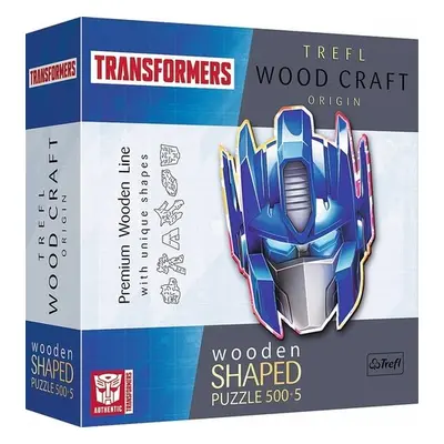 Puzzle Wood Craft Origin Transformers: Optimus Prime 505 dílků