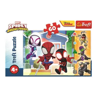 Puzzle Spiderman - Ve světě Spideyho 60 dílků