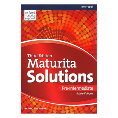 Maturita Solutions Pre-Intermediate Student´s Book 3rd (CZEch Edition) - Tim Falla