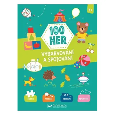 100 her - Vybarvování a spojování 3+