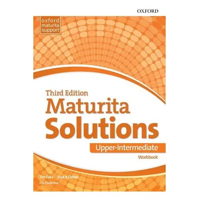 Maturita Solutions Upper Intermediate Workbook 3rd (CZEch Edition) - Tim Falla