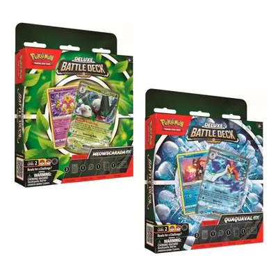 Pokémon TCG: Deluxe Battle Deck - Meowscarada ex / Quaquaval ex