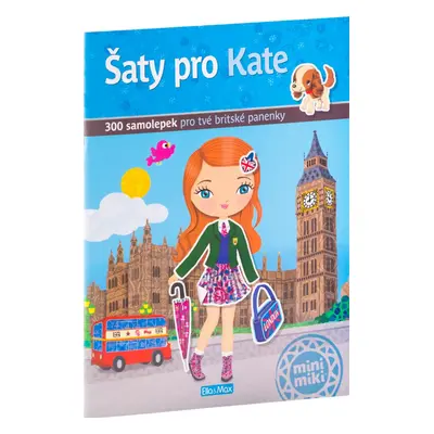 Šaty pro Kate - kniha samolepek