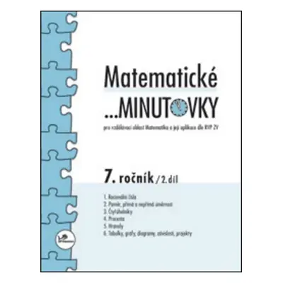 Matematické minutovky pro 7. ročník / 2. díl - Miroslav Hricz