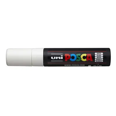 Posca popisovač PC-17K, 15 mm, bílá (1)