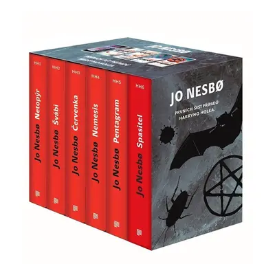 Harry Hole BOX 1-6, 1. vydání - Jo Nesbo