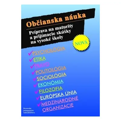 Občianska náuka - Anna Bocková; Daniela Ďurajková; Katarína Feketeová