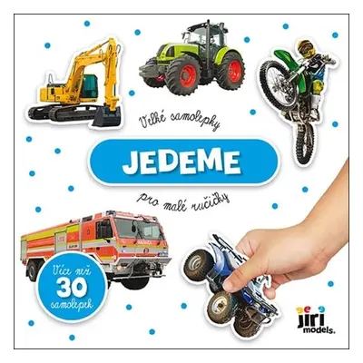 Jedeme - Velké samolepky pro malé ručičky