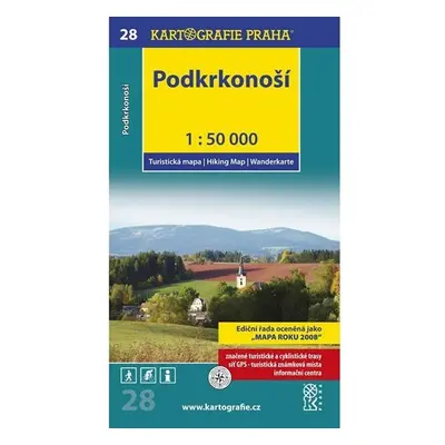 1: 50T (28)-Podkrkonoší (turistická mapa)