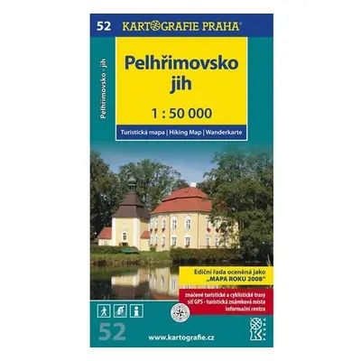 1: 50T (52)- Pelhřimovsko jih (turistická mapa)