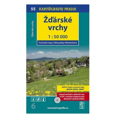 1: 50T (55)-Žďárské vrchy (turistická mapa)