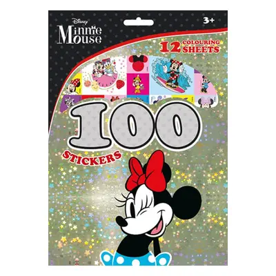 Minnie - 100 samolepek s omalovánkovými listy, 1. vydání