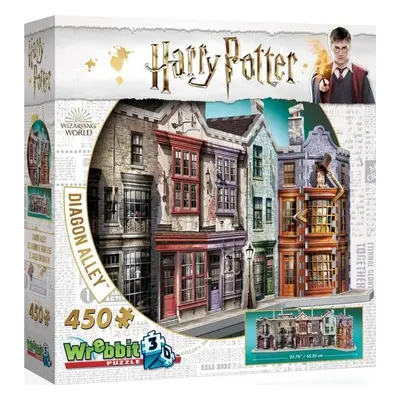 Puzzle 3D Harry Potter: Příčná ulice 450 dílků