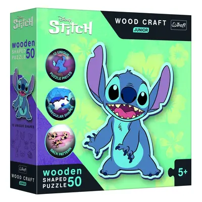 Puzzle Wood Craft Junior Lilo & Stitch/5 - Trefl