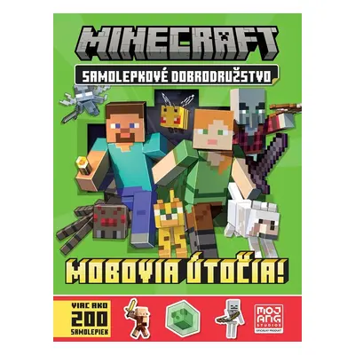 Minecraft - Samolepkové dobrodružstvo - Mobovia útočia! - Kolektiv