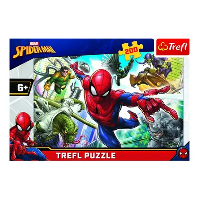 Trefl Puzzle Spiderman - Zrozen k hrdinství / 200 dílků - Vista