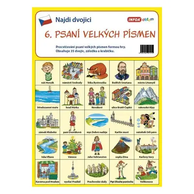 Najdi dvojici - 6. Psaní velkých písmen - kolektiv autorů