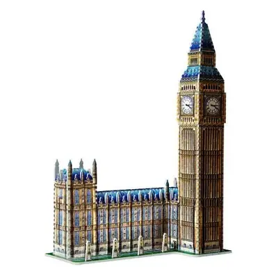 Puzzle 3D Big Ben a Westminsterský palác 890 dílků