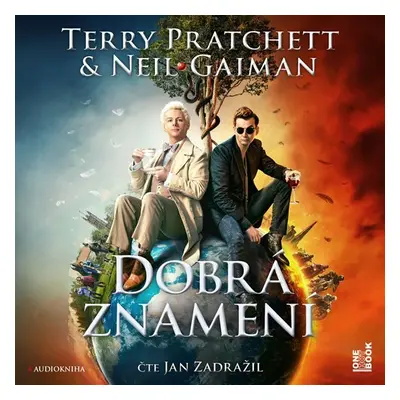 Dobrá znamení - 2 CDmp3 (Čte Jan Zadražil) - Terry Pratchett