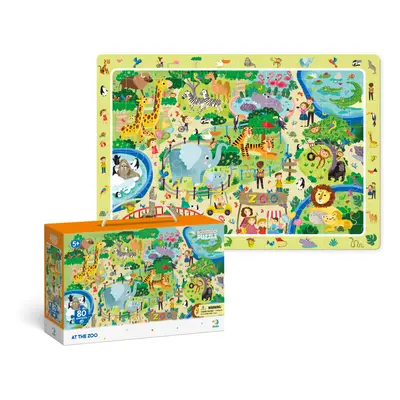 Dodo Puzzle s hledáním obrázků - ZOO 80 dílků - TM Toys