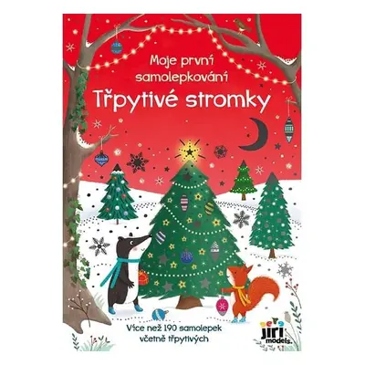 Třpytivé stromky - Moje první samolepkování