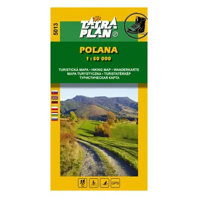 Poľana - Turistická mapa 1:50 000