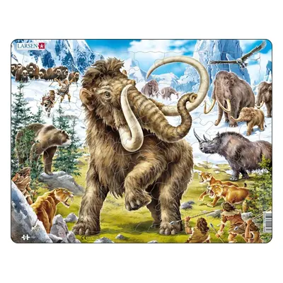 Puzzle MAXI - Mamut/64 dílků, 1. vydání - Larsen