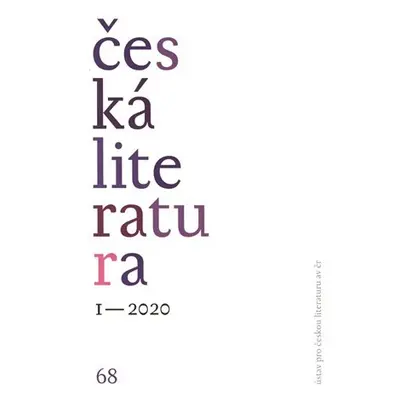 Česká literatura 1/2020