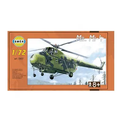 Model Vrtulník Mil Mi-4 v krabici 34x19x5,5cm