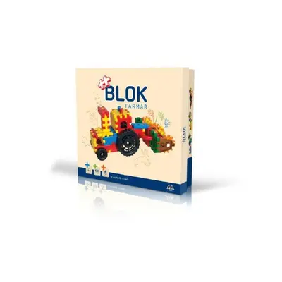 Stavebnice BLOK Farmář plast 172ks v krabici 35x33x8cm