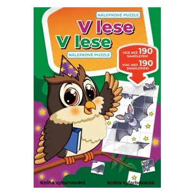 V lese - Nálepkové puzzle / V lese - Nálepkové puzzle