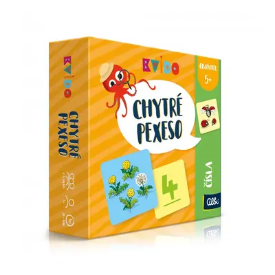 Chytré pexeso - Čísla - Kvído - Albi