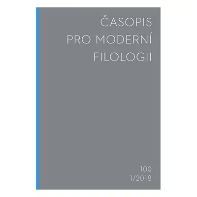 Časopis pro moderní filologii 2018/1