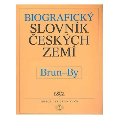 Biografický slovník českých zemí, Brun-By - Pavla Vošahlíková