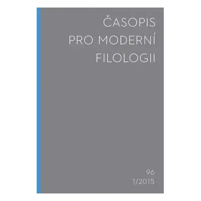 Časopis pro moderní filologii 2015/1