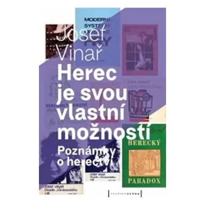 Herec je svou vlastní možností - Poznámky o herectví - Josef Vinař